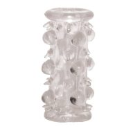   Péniszmandzsetta, NMC, Lust Cluster, 6–10 cm hossz, 3–3,4 cm átmérő, színtelen, rugalmas TPR, vízálló, erekciót támogató, hüvelystimuláló