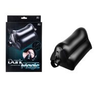   Felfújható szexpárna, NMC, Dark Magic, 60 x 36 x 36 cm, fekete, rögzíthető csuklópántokkal, cirógatóval és paskolóval, 90 kg teherbírás