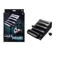   Felfújható szexpárna, NMC, Dark Magic Inflatable Pillow With Handcuffs I, 95 x 60 x 30/36 cm, fekete, kézbilincsekkel, max. 90 kg, javítókészlettel