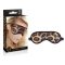 Szemkötő, NMC, Leopard Frenzy Eye Mask, 16-20 cm, leopárdmintás, műbőr, erotikus BDSM kiegészítő, látást csökkentő