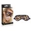 Szemkötő, NMC, Leopard Frenzy Eye Mask, 16-20 cm, leopárdmintás, műbőr, erotikus BDSM kiegészítő, látást csökkentő