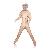   Felfújható férfi szexbaba, Nmc, Massive Man Colin F., életnagyságú, 101-160 cm, testszínű, pénisszel, PVC, fotórealista arc, 90 kg teherbírás