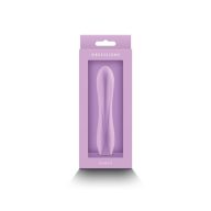   Klasszikus vibrátor, NS Toys, Obsessions Romeo, 16–20 cm, lila, szilikon, hipoallergén, ergonomikus, 7 rezgési mód, akkumulátoros