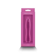   Nonfiguratív vibrátor, NS Toys, Obsession Clyde, 16-20 cm, sötétrózsaszín, szilikon, hipoallergén, 7 rezgésmód, 3 sebesség, akkumulátoros