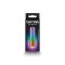 Mini vibrátor, NS Toys, Chroma Rainbow Small, 6-10 cm, szivárvány, akkumulátoros, vízálló, bőrbarát ABS, 7 vibrációs mód, 3 sebesség