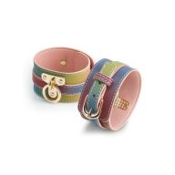   Bokabilincs, NS Toys, Spectra Bondage, 4-4,4 cm, szivárványos, műbőr, állítható csattal, komfortos, kezdőknek és haladóknak, BDSM kötözéshez