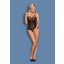 Teddy body, Obsessive, 818-TED-1, S/M, fekete, poliamid, szexi, elegáns, egyrészes fehérnemű, csábító fazon