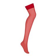   Combfix harisnya, Obsessive, S800, L/XL, piros, nylon, szexi, rugalmas, testhezálló, kényelmes viselet, erotikus megjelenés