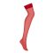 Combfix harisnya, Obsessive, S800, L/XL, piros, nylon, szexi, rugalmas, testhezálló, kényelmes viselet, erotikus megjelenés