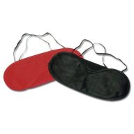   Szemkötő szett, Orion, Eye-Mask-Set, One Size, fekete-piros, poliamid