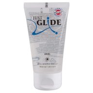   Vízbázisú anál síkosító, Orion, Just Glide Anal, 50 ml, színtelen, vegán, gyógynövényes, óvszerbarát, dermatológiailag tesztelt, bőrnyugtató