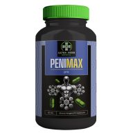   Pénisznövelő étrend-kiegészítő tabletta, Pills, Penimax Pro, 60 db, növényi kivonatokkal (L-arginin, maca, szabalpálma), férfiaknak