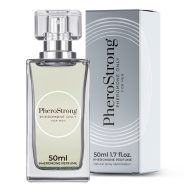   Feromonos parfüm, PheroStrong, Only for Men, 50 ml, színtelen, férfiaknak, EDT, fűszeres-fás illat, spray, ajándékcsomagolás