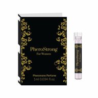   Feromonos parfüm, PheroStrong, Pheromone Perfume for Women, 1 ml minta fiola, nőknek, Eau de Toilette, érzéki-gyümölcsös illat, csábító feromonokkal