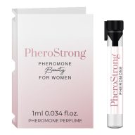   Női feromonos parfüm, PheroStrong, Beauty, 1 ml fiola, színtelen, Eau de Toilette, érzéki virágos-orientális, vanília–jázmin–narancs–mandarin