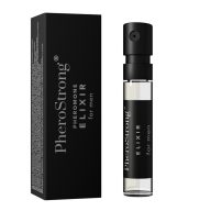   Feromonos parfüm, PheroStrong, ELIXIR For Men, 2 ml, színtelen, férfiaknak, fás-virágos-keleties, tartós, elegáns, utazó kiszerelés