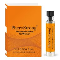   Feromonos parfüm, PheroStrong, Wind for Women, 1 ml, színtelen, nőknek, friss-gyümölcsös-virágos illat, hosszan tartó, mindennapokra és randira