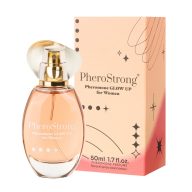   Feromon parfüm, PheroStrong, Glow-Up for Women, 50 ml, nőknek, gyümölcsös-virágos illat, pézsmás alap