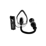   Vibrátoros punci pumpa, Pipedream - Fetish Fantasy Extreme, Vibrating Pussy Pump, 11–15 cm, színtelen, vákuumos, PVC, elemes (2xAA)