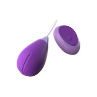   Távirányítós gésa golyó, Pipedream Fantasy For Her, Remote Kegel Excite-Her, 6-10 cm, lila, szilikon, akkumulátoros, vízálló, 10 funkciós