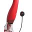 Csiklóvibrátor, Pipedream Fantasy For Her, Her Ultimate Pleasure Holiday Version, 21-25 cm, piros, akkumulátoros, vízálló, szívó-nyaló funkció