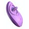 Csiklóvibrátor, Pipedream - Fantasy For Her, Silicone Fun Tongue, 11-15 cm, lila, szilikon, akkumulátoros, vízálló, melegítő, 7 mód, nyelv formájú
