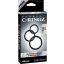 Péniszgyűrű szett, Pipedream - Fantasy C-Ringz, Silicone 3-Ring Stamina Set, 3 darab, fekete, szilikon, vízálló, rugalmas, erekciótámogató