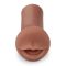 Műszáj maszturbátor, Pipedream PDX Extreme, Coed Cocksucker, 12,7 cm, barna, realisztikus Fanta Flesh TPR, vízálló, orális élmény