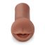 Műszáj maszturbátor, Pipedream PDX Extreme, Coed Cocksucker, 12,7 cm, barna, realisztikus Fanta Flesh TPR, vízálló, orális élmény