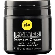   Vegyesbázisú krémsíkosító, pjur, Power, 150 ml, natúr, illatmentes, bőrbarát, anális használatra ideális, latex-kompatibilis, tubusos