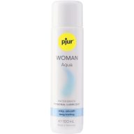   Vízbázisú síkosító, pjur, Woman Aqua, 100 ml, natúr, hidratáló, érzékeny bőrre, illat- és ízmentes, óvszerbarát, nőknek, dermatológiailag tesztelt