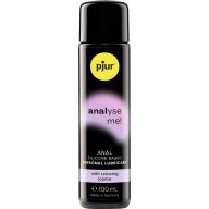   Szilikonbázisú anál síkosító, pjur, Analyse Me! Relaxing Anal Glide, 100 ml, áttetsző, jojoba olajjal dúsított, hosszan tartó, nem ragad