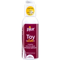   Vízbázisú síkosító, pjur, Toy Lube, 100 ml, natúr, érzékeny bőrre, hosszan tartó, szexjátékokhoz, pumpás adagoló, olaj- és zsírmentes, illatmentes