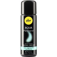   Vízbázisú síkosító, pjur, AQUA Panthenol, 30 ml, natúr, hosszan tartó, selymesen sima, nem ragad, óvszerbarát, játékszerbarát, regeneráló