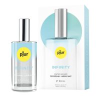   Vízbázisú síkosító, pjur, INFINITY Water-Based, 50 ml, natúr, óvszerbarát, bőrgyógyászatilag tesztelt, hidratáló, illat- és zsírmentes