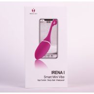   Okos tojás vibrátor, Realov, Irena Smart Egg, 16 cm, lila, app-vezérelt, Bluetooth, akkumulátoros, 100% vízálló, bőrbarát ABS, halk motor