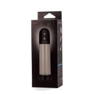   Automata péniszpumpa, Realov, Penis Pump, 26–30 cm, átmérő 6–6,9 cm, színtelen, akkumulátoros, vízálló, TPE, péniszgyűrűvel