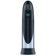   Péniszpumpa, Realov, BathFun PRO, 31–35 cm hossz, 8–10 cm átmérő, fekete, akkumulátoros, vízálló, szilikon, digitális kijelző