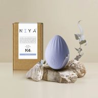   Mini vibrátor, Rocks-Off, NIYA 4, 6-10 cm, lila, akkumulátoros, vízálló, szilikon, 10 rezgési funkció, pároknak és kezdőknek