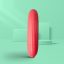 Mini vibrátor, You Love Me, Buzz Me, 6–10 cm, piros, 7 funkciós, vízálló, szilikon, 1 x LR1 elemes, kompakt, kezdőknek
