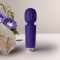 Masszírozó vibrátor, Rocks-Off, Rechargeable Mini Wand - Violet Dream, 11–15 cm, lila, akkumulátoros, vízálló, szilikon, 16 mód