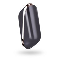   Léghullámos csiklóizgató, Satisfyer, Pro Traveler, 10 cm, fehér, akkumulátoros, vízálló (IPX7), 11 szívófokozat, mágneses tok, szilikon