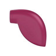   Léghullámos csiklóizgató, Satisfyer, One Night Stand, 9,5 cm, lila, eldobható, 4 fokozat, bőrbarát szilikon fej, beépített elem, 35 perc üzemidő