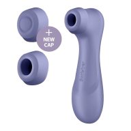  Léghullámos csiklóizgató, Satisfyer, Pro 2 Gen 3 Liquid Air, 16 cm, lila, akkumulátoros, app-vezérelt, vízálló, bőrbarát szilikon