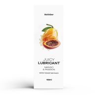   Vízbázisú síkosító, Satisfyer, Juicy Lubricant Mangó & Maracuja, 300 ml, natúr, illatos, óvszerkompatibilis, bőrbarát