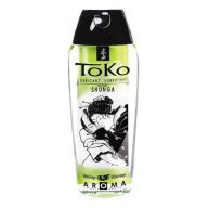   Vízbázisú síkosító, Shunga, Toko Aroma Melon Mango, 165 ml, színtelen, dinnye–mangó ízű, cukormentes, latexbarát, extra hosszan tartó, bársonyos