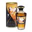 Forrósító masszázsolaj, Shunga, Aphrodisiac Oils – Caramel Kisses, 100 ml, karamell illatú, selymes, bőrtápláló, nem ragacsos