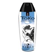   Vízbázisú síkosító, Shunga, Toko Aroma, Coconut Water, 165 ml, színtelen, kókusz ízű és illatú, latexbarát, selymes, nem ragad