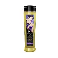   Masszázsolaj, Shunga, Erotic Massage Oil Exotic Fruits, 240 ml, egzotikus gyümölcs illatú, hidegen sajtolt, E-vitaminnal, bőrápoló, erotikus