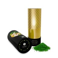   Fürdősó, Shunga, Oriental Crystals – Lótuszvirág, 500 g, fehér, illatos, 100% holt-tengeri só, bőrpuhító, vízszínező, habképző